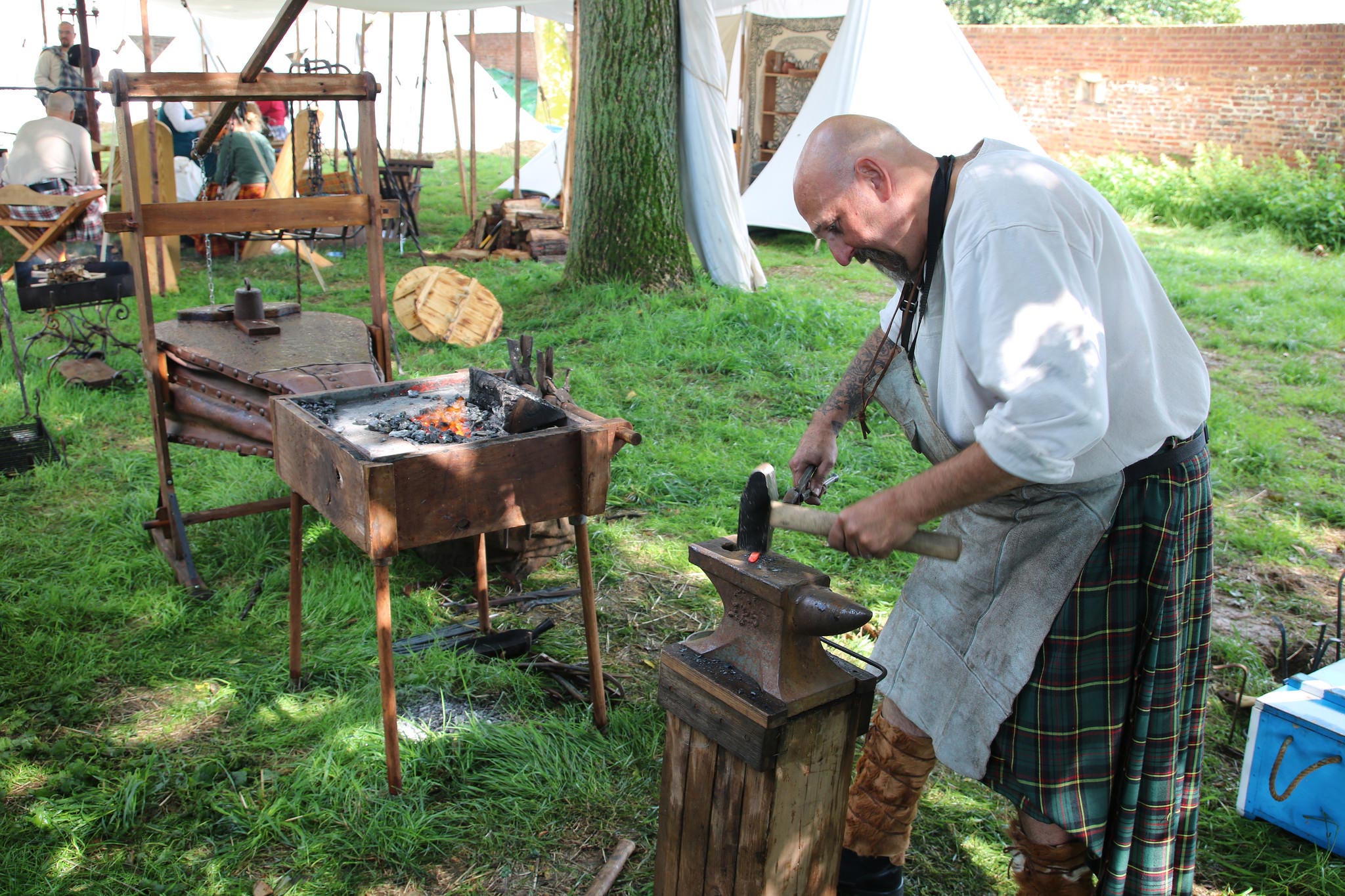 Scottish Days, Hougoumont (Waterloo)